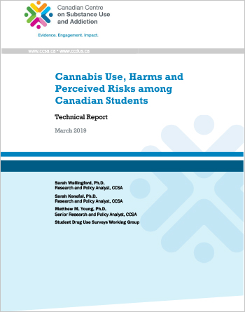 Cannabis Use, Harms and Perceived Risks among Canadian Students: Technical Report