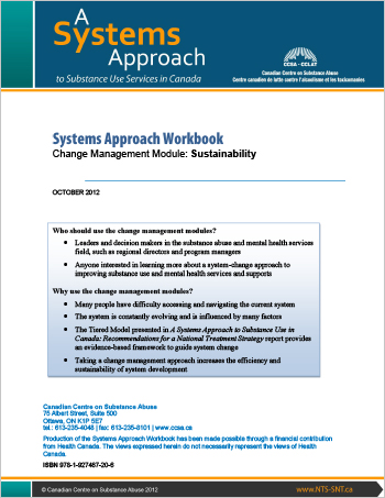 Systems Approach Workbook: Change Management Module: Sustainability