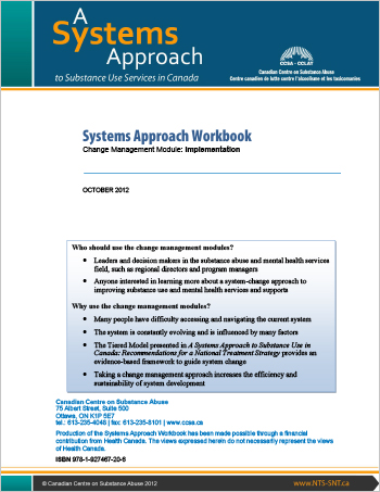 Systems Approach Workbook: Change Management Module: Implementation