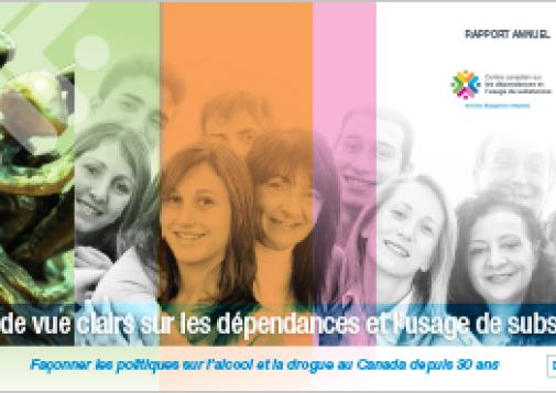 Points de vue clairs sur les dépendances et l’usage de substances : Rapport annuel du CCDUS, 2017-2018