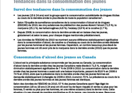 Tendances dans la consommation des jeunes (Résumé thématique)