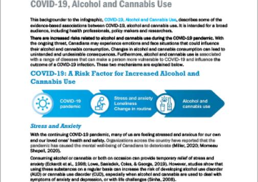 COVID 19, Alcohol and Cannabis Use [report]