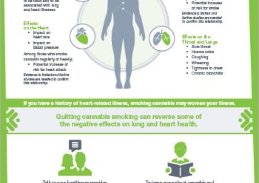 How Smoking Cannabis Affects Your Health [poster]