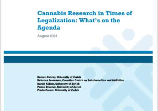 Cannabis Research in Times of Legalization: What’s on the Agenda