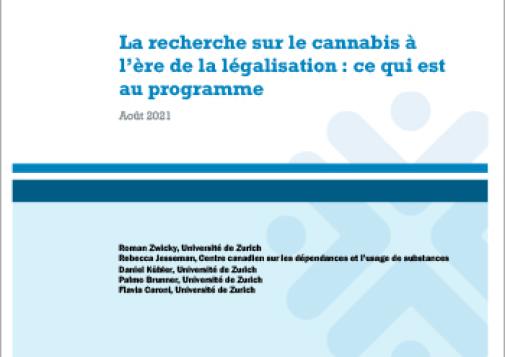 La recherche sur le cannabis à l’ère de la légalisation : ce qui est au programme