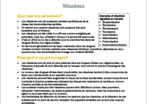 Nitazènes (Alerte du RCCET)