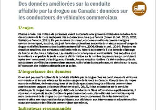 Enhancing DID data across Canada - Commercial Vehicle Operator data