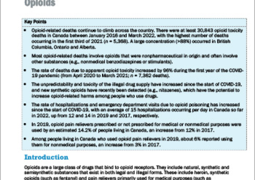 CCSA-Canadian-Drug-Summary--Opioids-2022-en