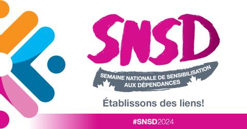 Semaine nationale de sensibilisation aux dépendances 2024