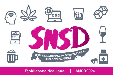 Semaine nationale de sensibilisation aux dépendances 2024