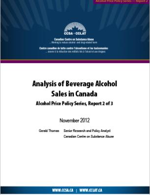 Analysis of Beverage Alcohol Sales in Canada