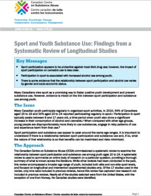 Sport and Youth Substance Use: Findings from a Systematic Review of Longitudinal Studies