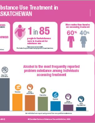 Substance Use Treatment in Saskatchewan 2016–2017 [infographic]