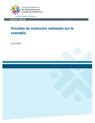Priorités de recherche nationale sur le cannabis