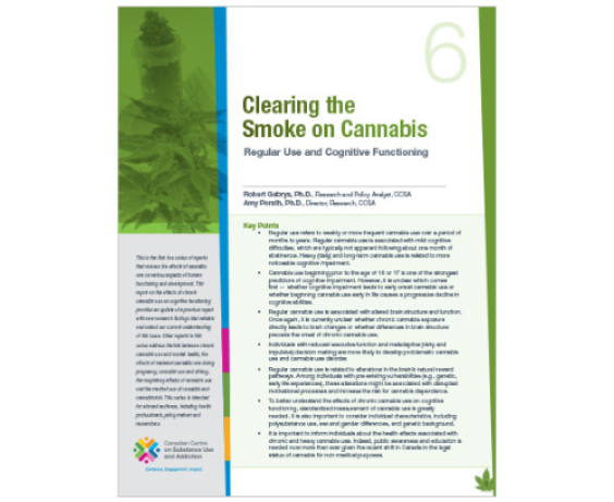 Clearing the Smoke on Cannabis: Regular Use and Cognitive Functioning