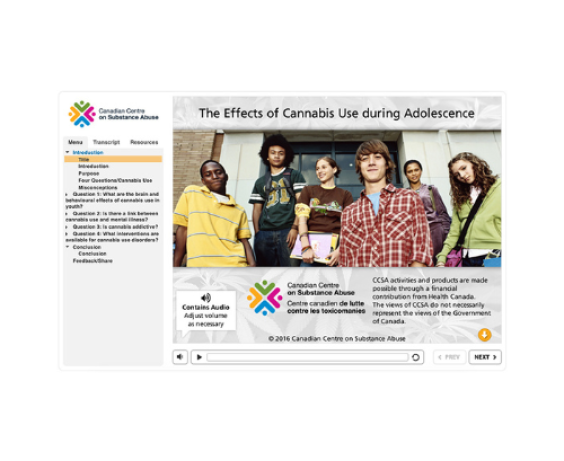 The Effects of Cannabis Use during Adolescence