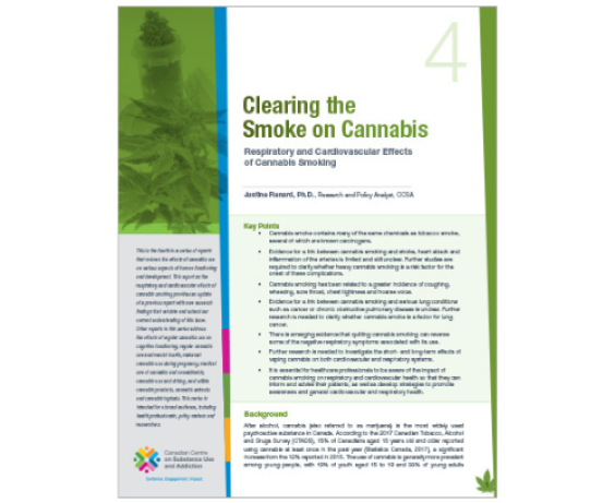 Clearing the Smoke on Cannabis: Respiratory and Cardiovascular Effects of Cannabis Smoking